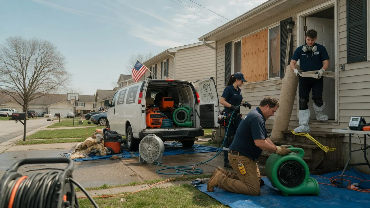 Water Damage Restoration in Pep, TX near me